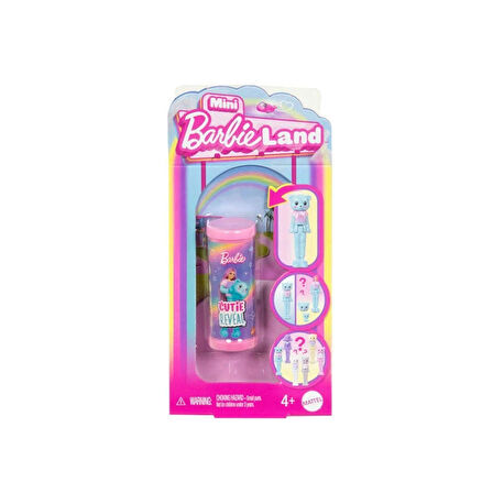 JCR15 Mini Barbieland Cutie Reveal Sürpriz Bebek -1 adet fiyatıdır