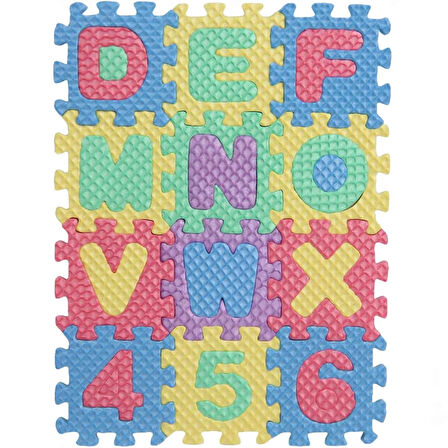 Eva Mini Puzzle Mat - Kutu Ölçüleri : 16 x 13 x 3,5 cm