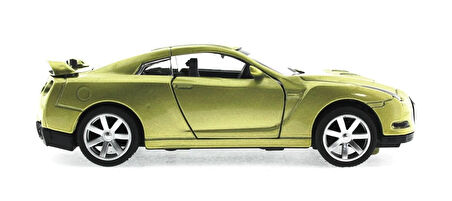 Çek Bırak Nissan Benzeri Yeşil Metal Araba