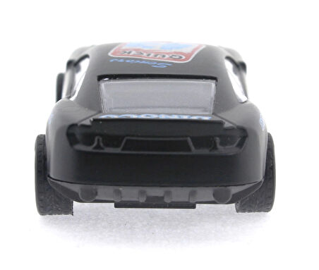 Die Cast Çek Bırak Metal Siyah Yarış Arabası 43