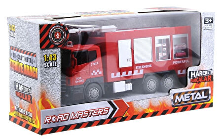 Die Cast Sürtmeli Söndürücü İtfaiye Aracı