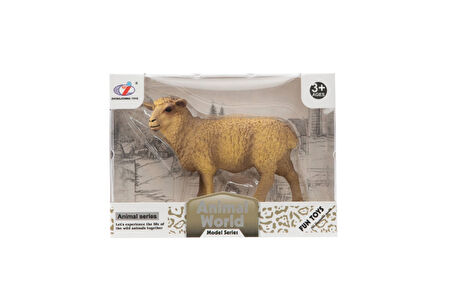 Kutulu Model Figür Hayvan Yünlü Koyun