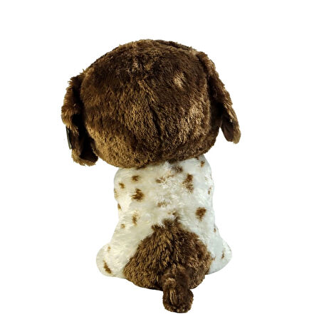 TY Beanie Boos Kahverengi Benekli Peluş Köpek Muddles 15 cm
