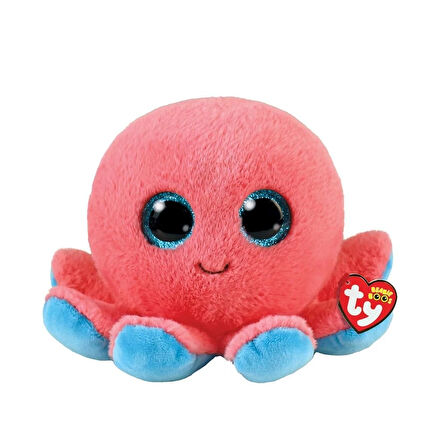 Ty Beanie Boos Peluş Pembe Ahtapot Sheldon 15 cm