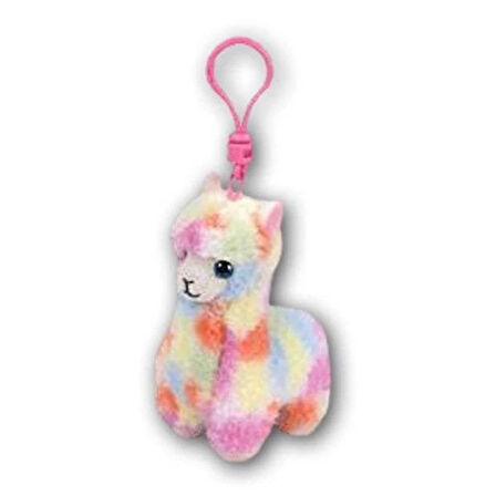 Ty Beanie Boos Peluş Renkli Lama Anahtarlık Lola