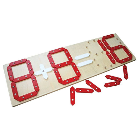 KAL-1011 Ahşap Matematik Dört İşlem -Chiva