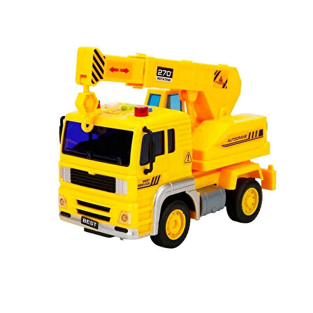 Maxx Wheels Sesli ve Işıklı İnşaat Araçları 20 cm