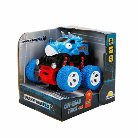 Maxx Wheels Speed Dinosaur Off Road Aracı 10 cm - 1 Adet Stokta Olan Gönderilir