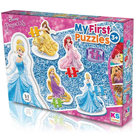 KS Princess My First 4 in 1 Puzzle