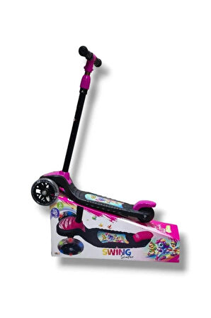 SWİNG SCOOTER PEMBE IŞIKLI