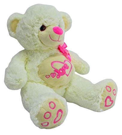 PELUŞ 50CM GÖBEKLİ AYI