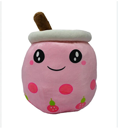 62420 PELUŞ 25CM GÜLENYÜZ PİPETLİ BARDAK -HLY