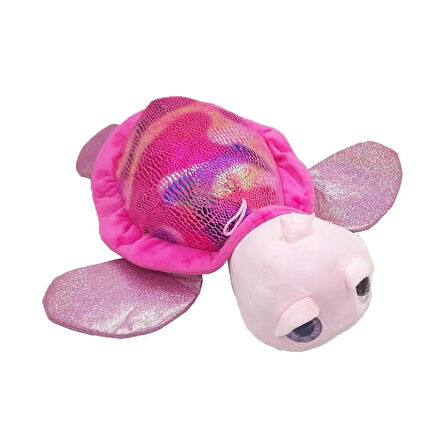 62551 35 cm İri Gözlü Karetta Kaplumbağa Peluş -1 adet fiyatıdır