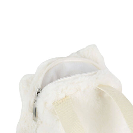 2062 Ekru Kedi Çanta -My Friend Toys