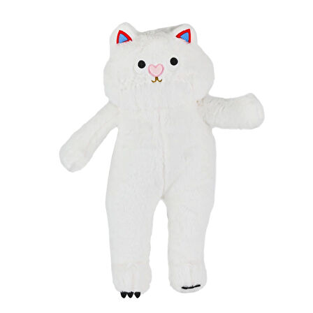4806 Peluş Uzun Kedi 55 cm Beyaz -My Friend Toys