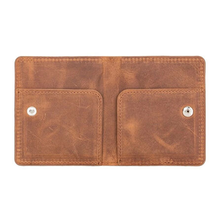 Robin Deri Kartlık Cüzdan G2 Antik Kahve