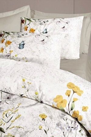 Altınbaşak Creaforce Fiora Marble Çift Kişilik Nevresim Takımı