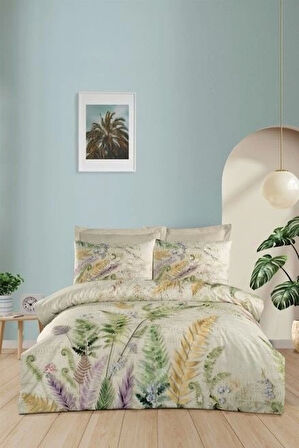 Altınbaşak Creaforce Edena Sand Çift Kişilik Nevresim Takımı