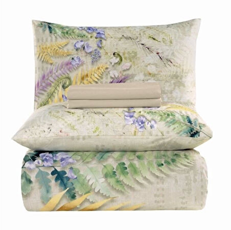 Altınbaşak Creaforce Edena Sand Çift Kişilik Nevresim Takımı