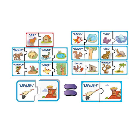8513 DıyToy 2 Lİ KİMİN YUVASI KUTULU