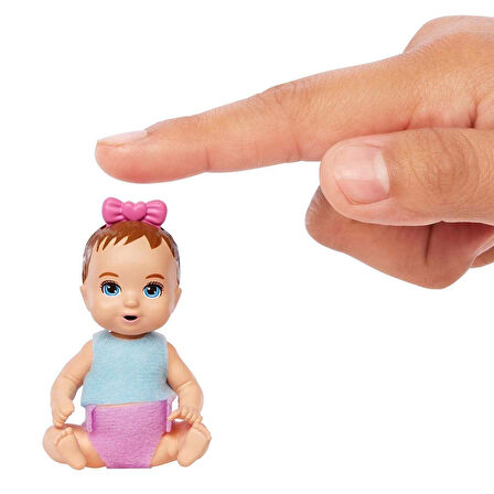 GHV83 Özellikli Minik Bebekler /Barbie Bebek Bakıcısı -1 adet fiyatıdır