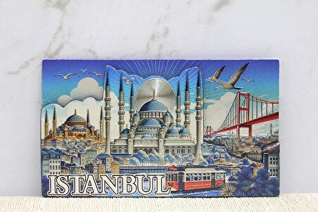 Silikon İstanbul Temalı Magnet Alk4348