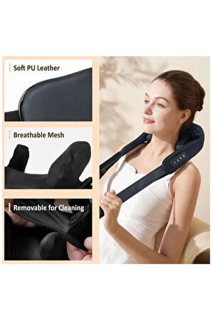 Şarjlı Ovmalı Isıtmalı Masaj Aleti Insan Eli Yoğurma Hissi  Yeni Model