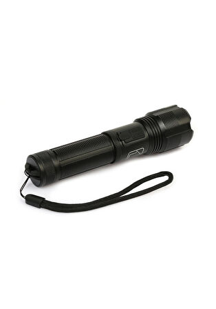 Ps-1600 Süper Parlak Led Zoomlu 5 Mod Su Geçirmez Profesyonel Kamp Bekçi Avcı Feneri