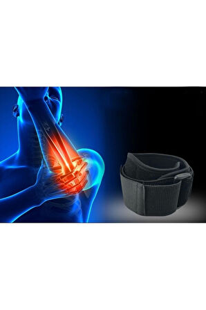 Epikondilit Bandı | Tenisçi ve Golfçü Dirseği Desteği Silikon Destekli | Ayarlanabilir Dirsek Bandı