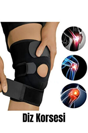 Diz Korsesi Çapraz Bağ Menisküs Ağrısı Için Dizlik Diz Bandajı Patella Dizlik
