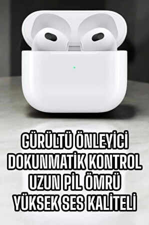 Bluetooth Kulaklık 3.Nesil Kablosuz Uzun Pil Ömrü Dokunmatik Kontrol