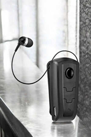 Makaralı Bluetooth Kulaklık Kulak İçi Android iOS Uyumlu Titreşimli