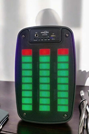 Bluetooth  Hoparlör Mikrofonlu Speaker Taşınabilir Şarjlı