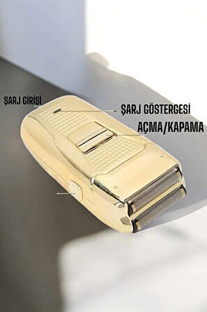 Tıraş Makinesi Saç Sakal ve Vücut Tıraşı Uygun Uzun Ömürlü