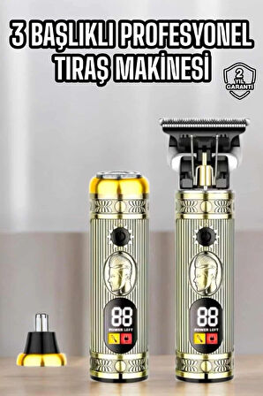 Profesyonel Saç Sakal ve Vücut Tıraşına Uygun Sıfır Sinek Kaydı Tıraş