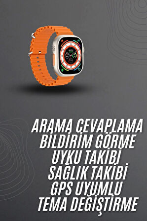 Akıllı Saat Arama Cevaplayan Bildirim Görme Yeni Nesil Bluetooth Bağlantılı