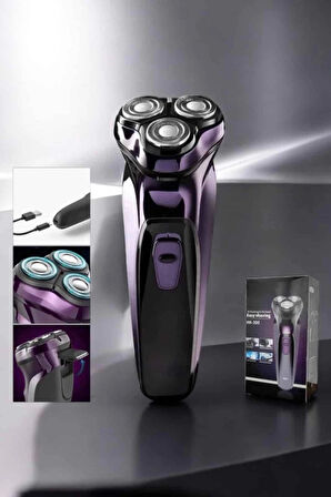 Profesyonel Şarjlı Saç ve Sakal Tıraş Makinesi Hassas Kesim