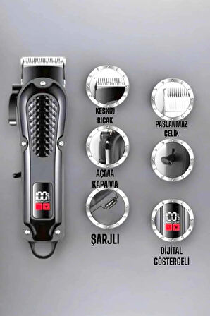 Tıraş Makinesi Taşınabilir Özel Kesim Paslanmaz Çelik Bıçaklı