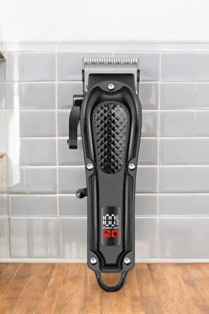 Sıfır Tıraş Makinesi Dijital Göstergeli Paslanmaz Çelik Bıçaklı Taşınabilir