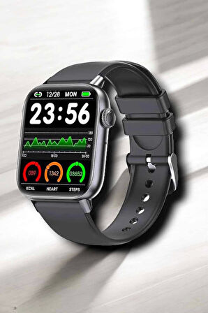 Suya Dayanıklı Bluetooth Akıllı Saat GPS, Adımsayar, Nabız & Sağlık Takibi