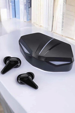 Bluetooth Oyuncu Kulaklığı Led Işıklı Kablosuz ANC Özelliği