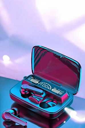 Bluetooth Kulaklık Dijital Göstergeli Kablosuz Uzun Pil Ömrü