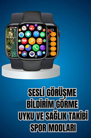 Kaliteli Akıllı Saat ve Kaliteli Bluetooth Kulaklık ANC Özelliği Uzun Pil Ömrü