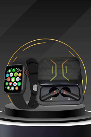 Bluetooth Bağlantılı Kablosuz Kulaklık ve Yeni Nesil Akıllı Saat 5.0 Bluetooth