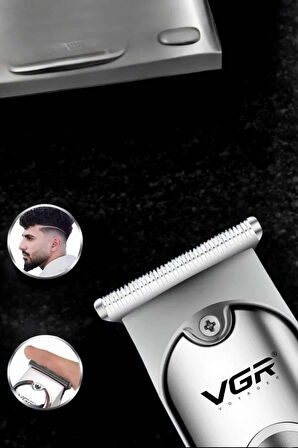 Tıraş Makinesi Paslanmaz Çelik Taraklı Güçlü Motor