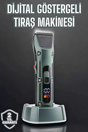 Tıraş Makinesi Uzun Pil Ömrü Şarjlı Günlük Tıraş Makinesi