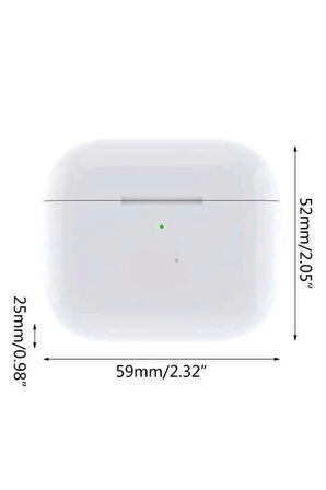 3.Nesil İOS Android Uyumlu Bluetooth 5.0 Beyaz Çağrı Cevaplama