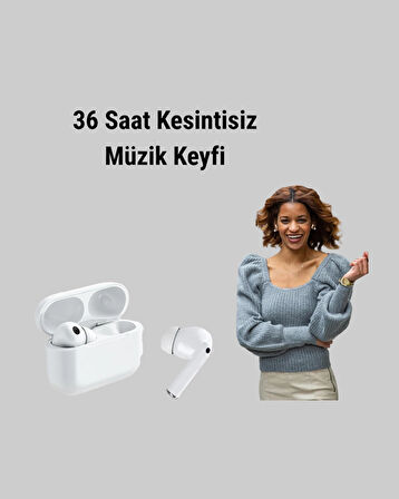 Gürültü Engelleme Özellikli Kablosuz Bluetooth Kulaklık –  Type-C Hızlı Şarj