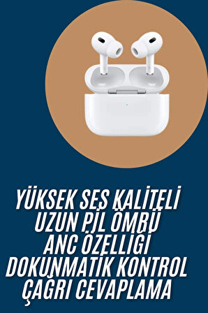 Yeni Nesil Pro Bluetooth Kulaklık Android ve İOS Uyumlu Dokunmatik Kontrol