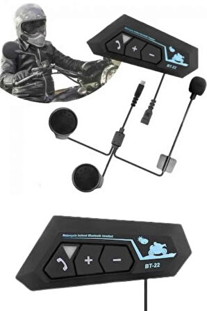 Yeni Nesil Dinleme Ve Konuşma Özellikli Intercom Kask Kulaklığı 5.0 Bluetooth